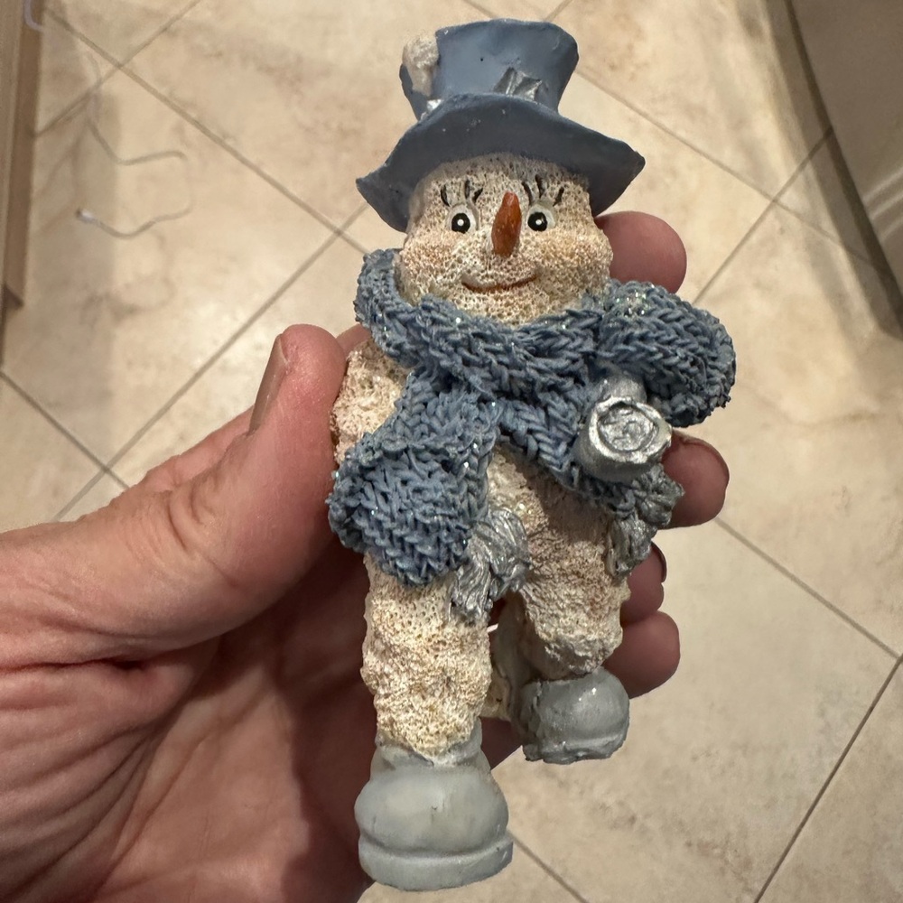 Vintage Encore Group snowbuddies snowman with pipe
